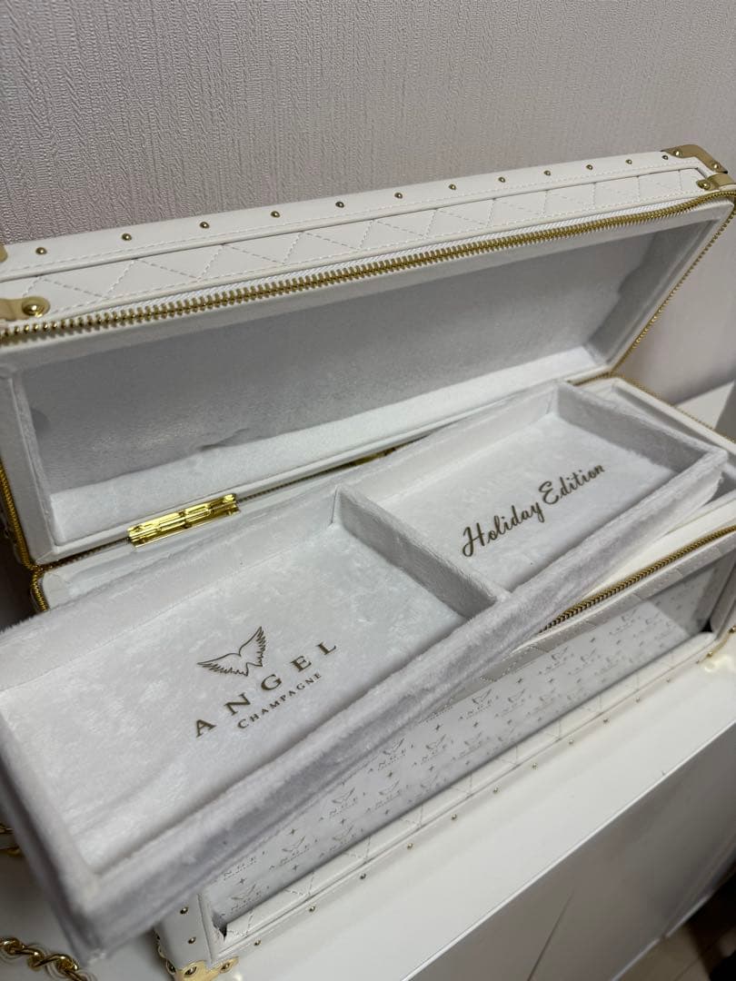 エンジェルシャンパン ホリデーエディション 空箱&空瓶