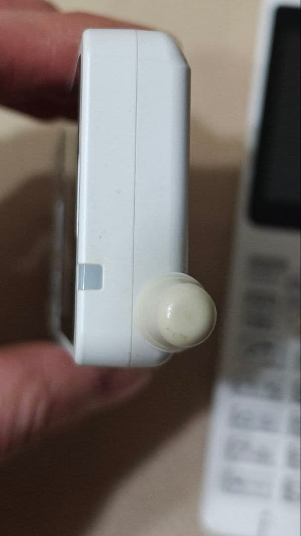 ★中古品★Fujitsu PHS本体 ホワイト 3台セット