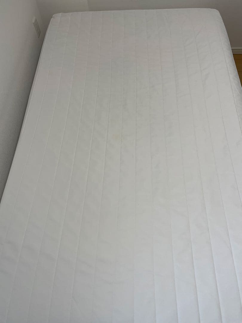 週末値下げ　無印良品　セミダブル 脚付きマットレス ホワイト