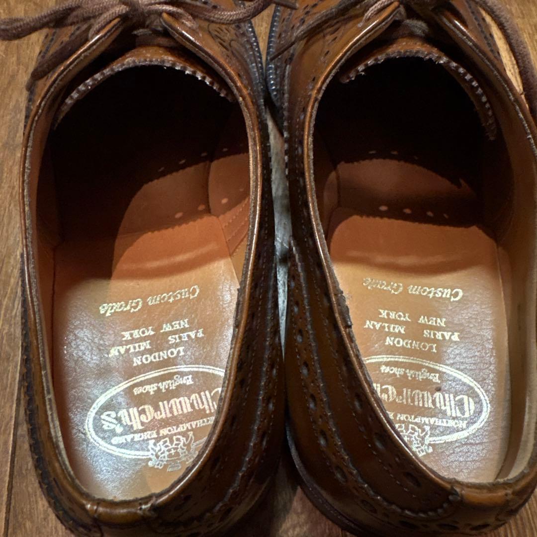 チャーチ CHURCH'S バーウッド BURWOOD 7.5 ブラウン