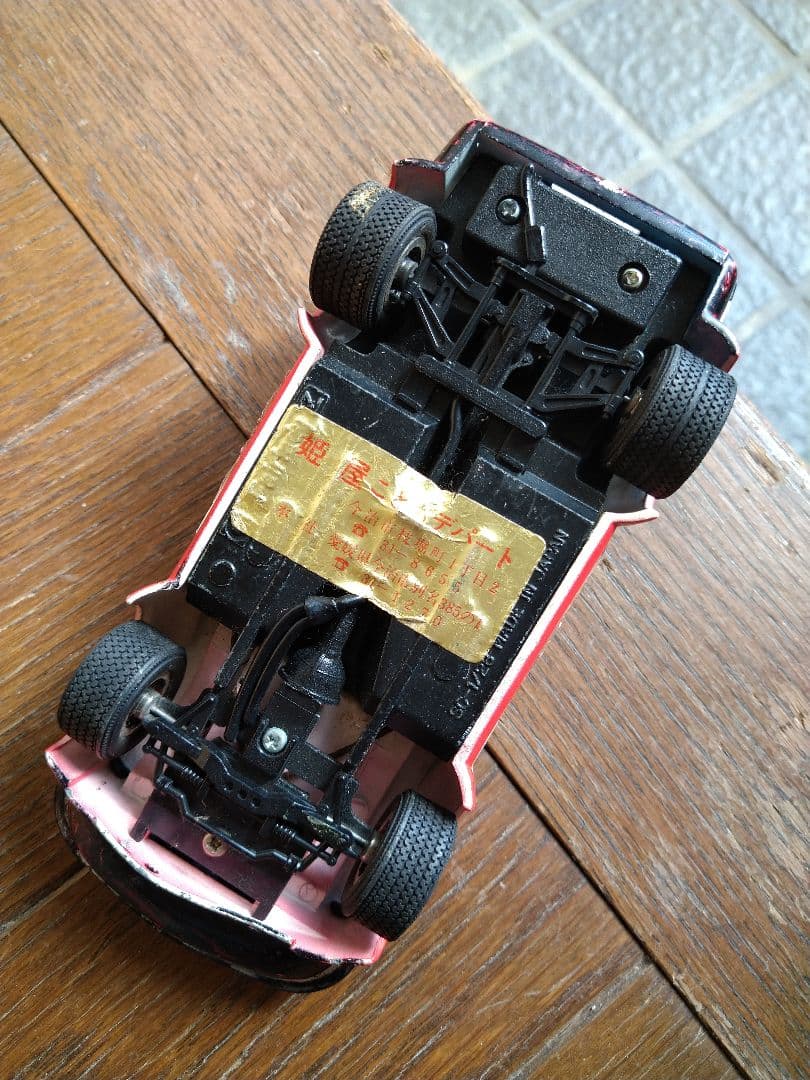 ブリキ　昭和レトロ　レーシングカー　日本製　希少　レア　レトロ　ミニカー