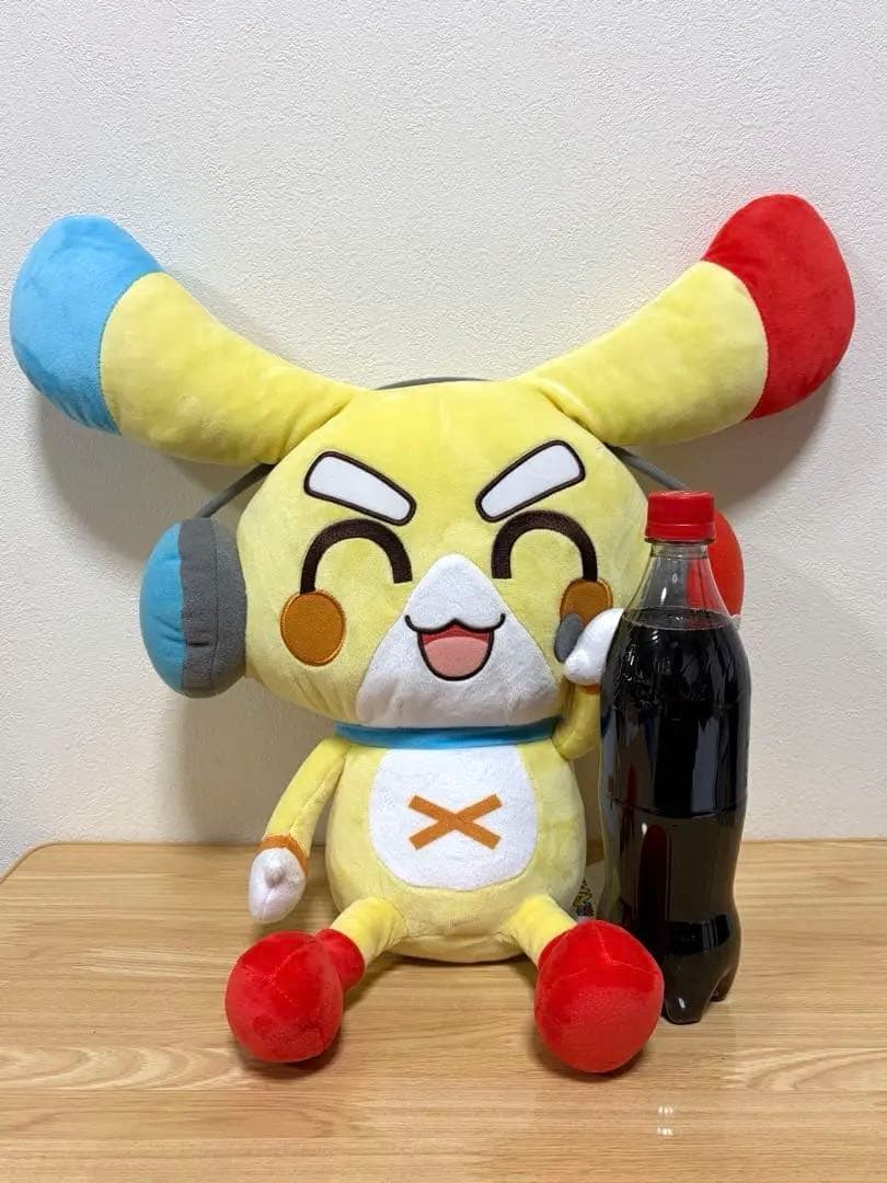 GIGO 限定 ペケペケ！ペケッツくん BIGぬいぐるみ　タグ付き