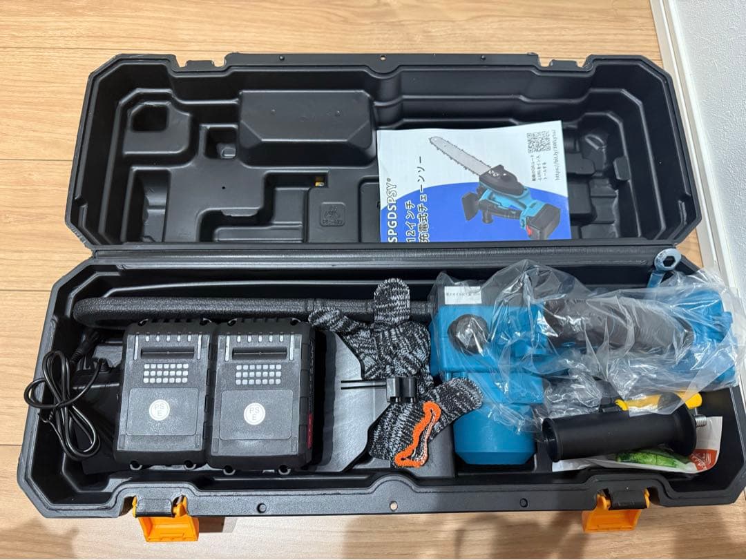 優れた耐久性 チェーンソー 充電式 ブラシレス 12インチ