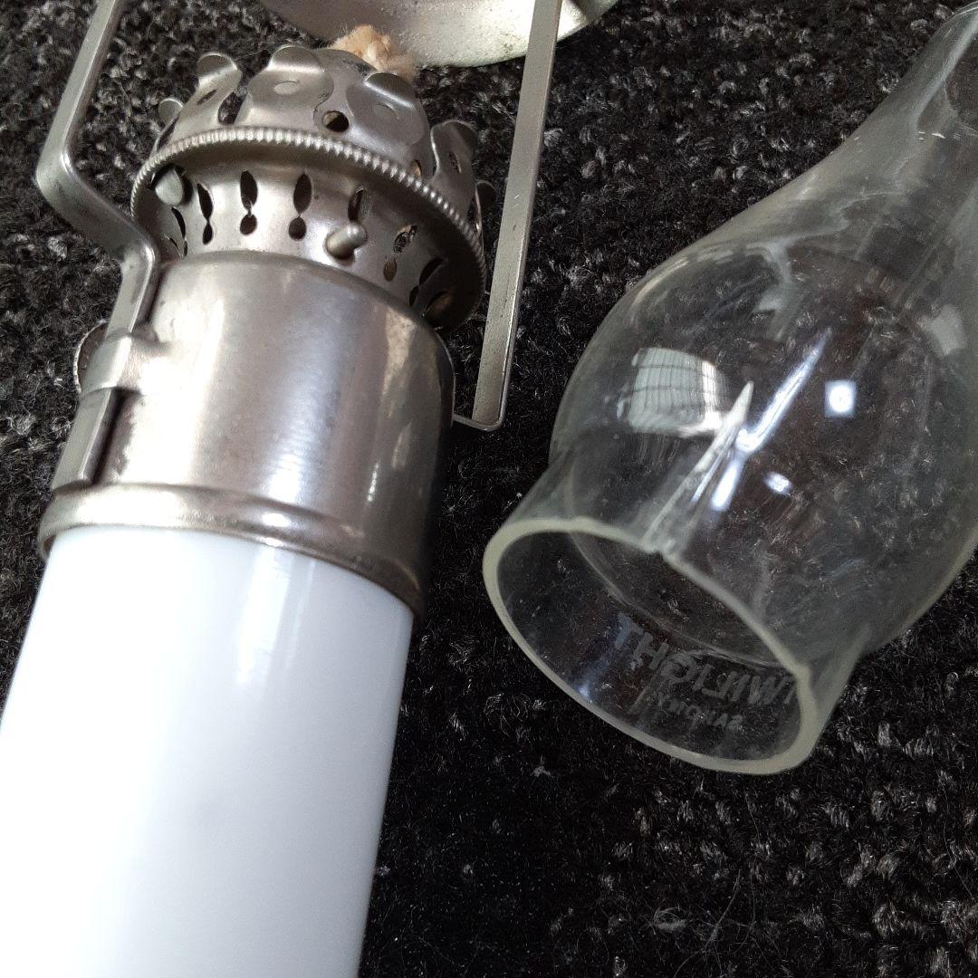 米国ガラスアンティークTwilightオイルランプ /壁掛照明骨董博物ライト