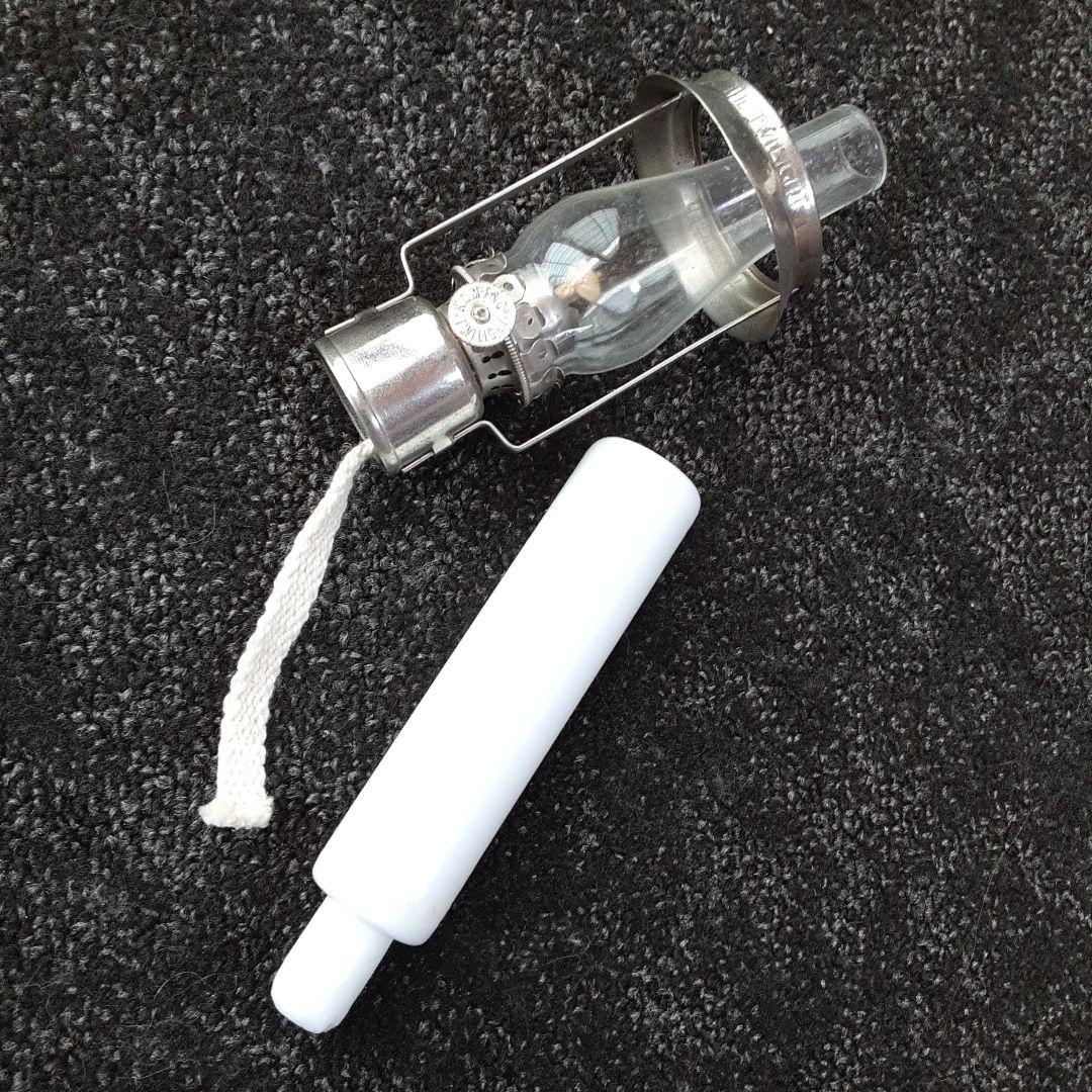 米国ガラスアンティークTwilightオイルランプ /壁掛照明骨董博物ライト