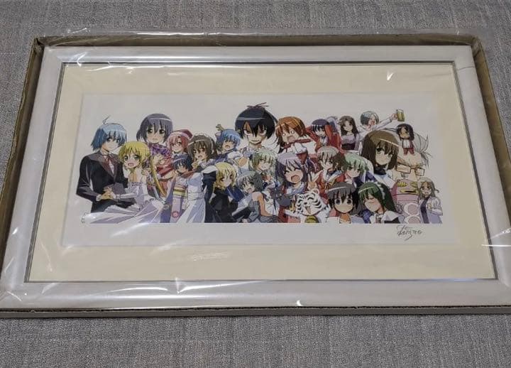 ハヤテのごとく　複製原画　畑健二郎　直筆サイン入り