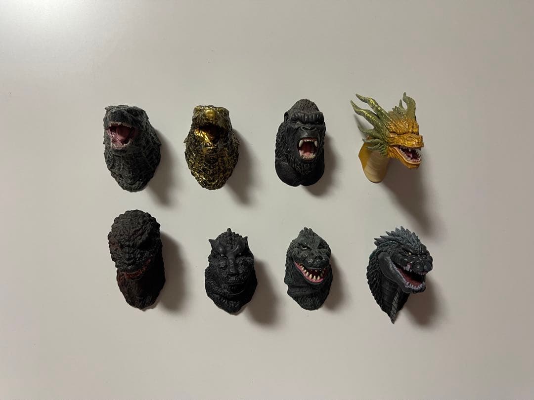 一番くじ ゴジラ モンスターヘッドマグネット まとめ売り