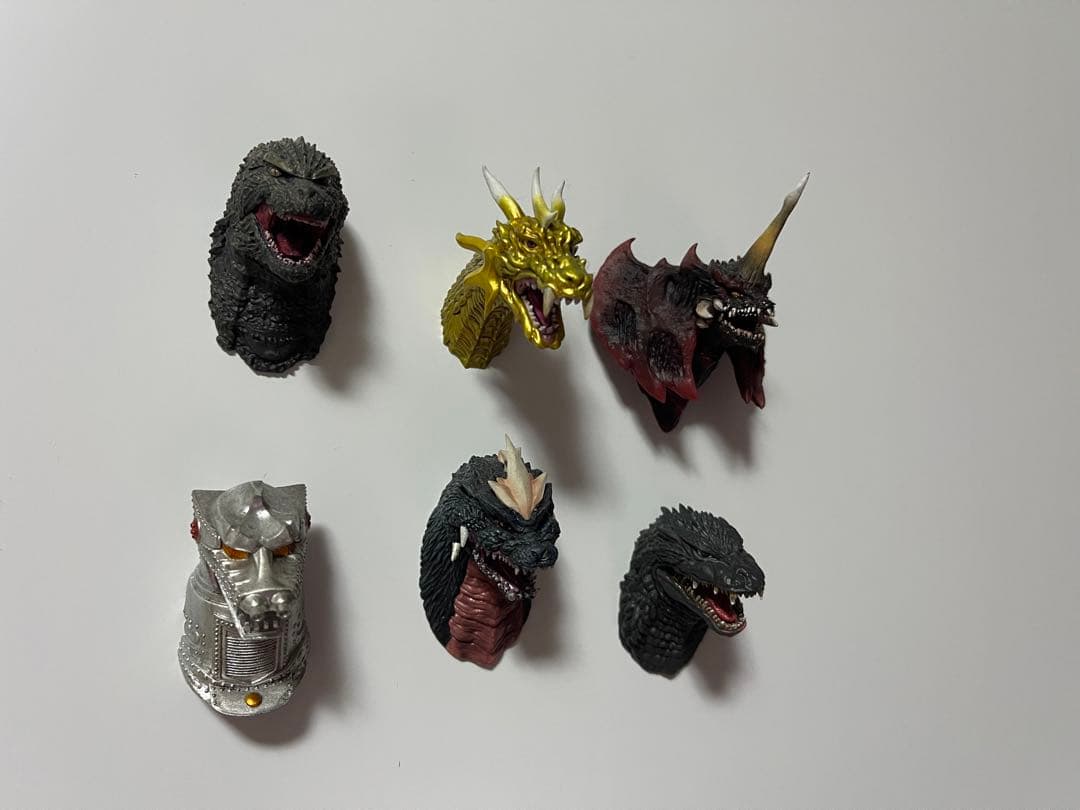 一番くじ ゴジラ モンスターヘッドマグネット まとめ売り