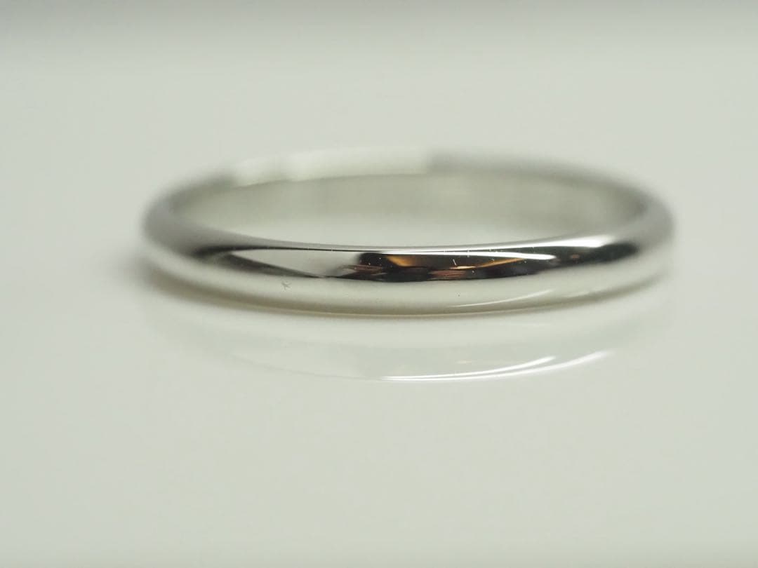 Cartier☆カルティエ　Pt950 クラッシックバンドリング 14号