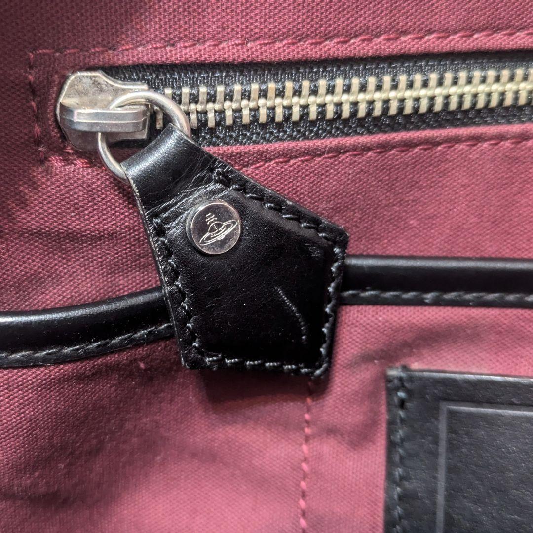 ヴィヴィアンウエストウッド ブリーフケース 2way チェック柄 PVC