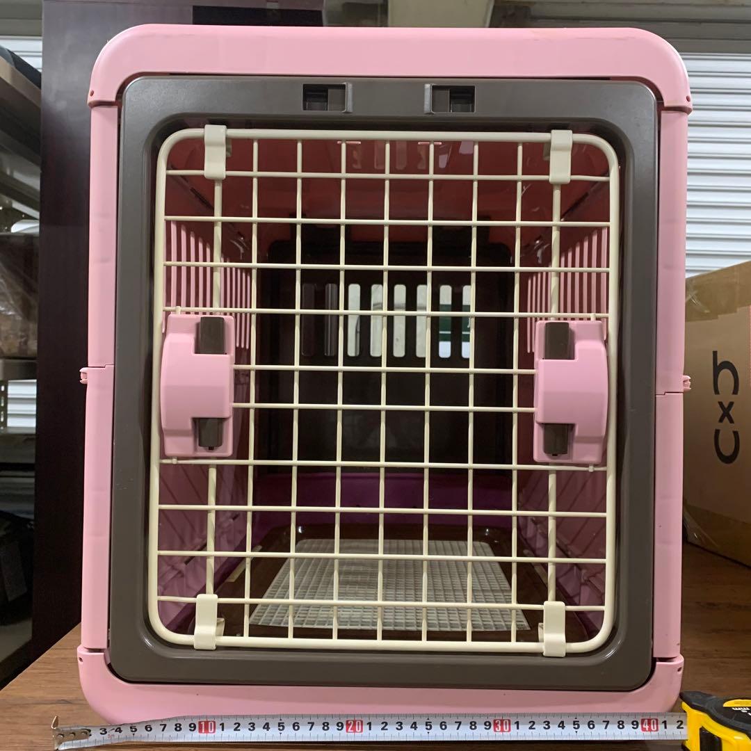 リッチェル キャンピングキャリー 折りたたみ L ライトピンク