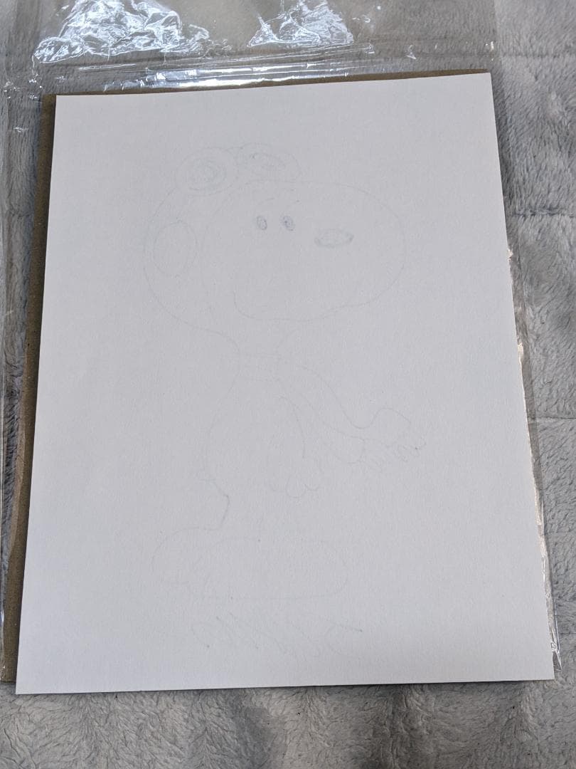 シュルツ「 スヌーピー 」直筆画