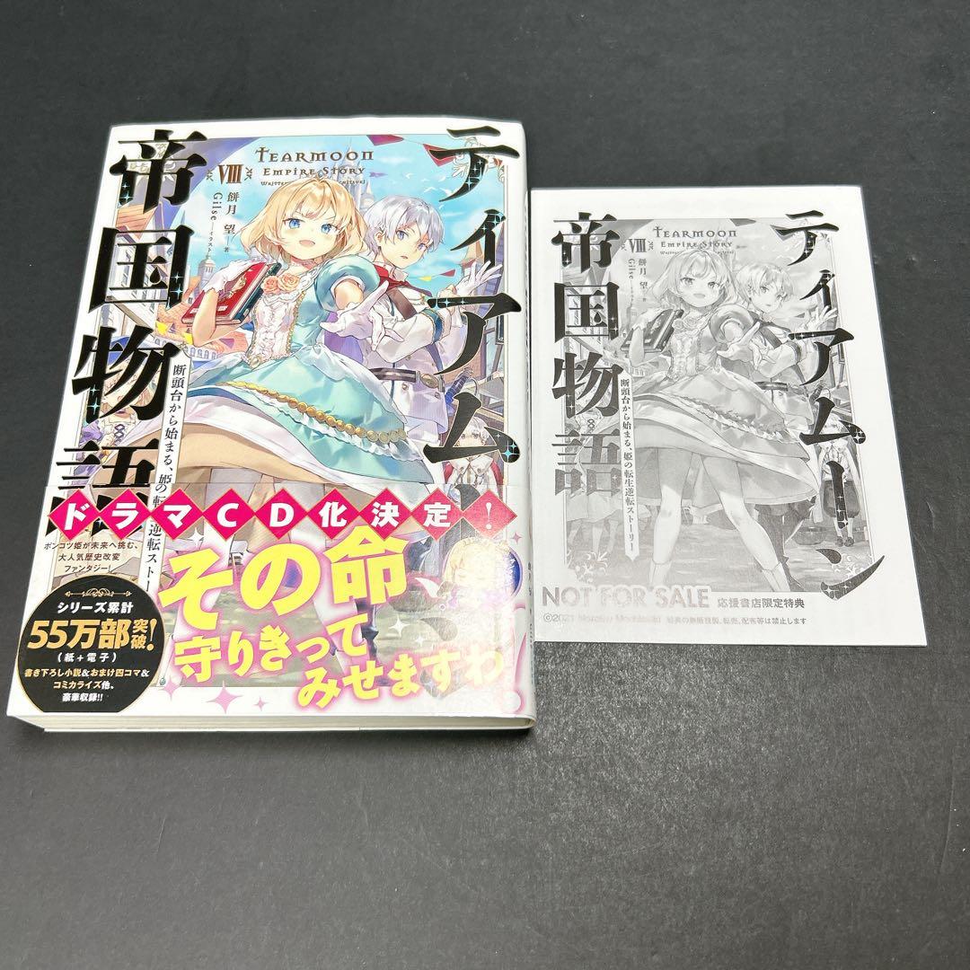 ティアムーン帝国物語 小説 全巻セット 17巻 おまけ1冊 餅月望