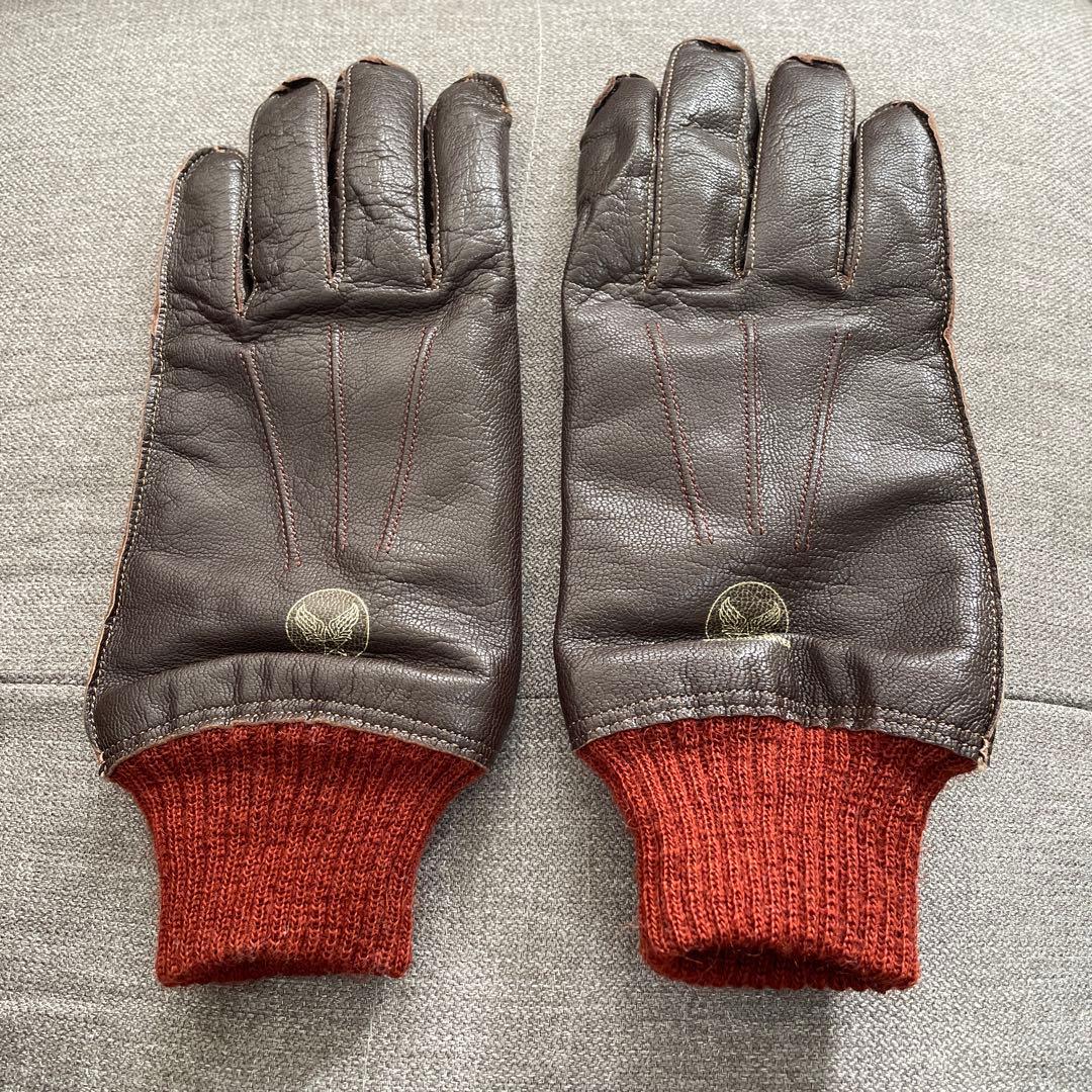 バズリクソン A-10 グローブ サイズ8 1/2 赤リブ