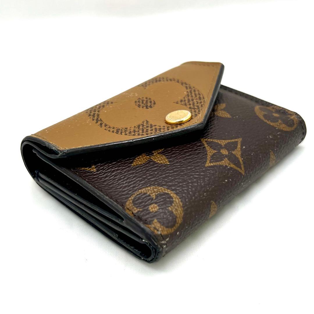 ルイヴィトン モノグラムリバース ポルトフォイユ ゾエ ジャイアントM80725