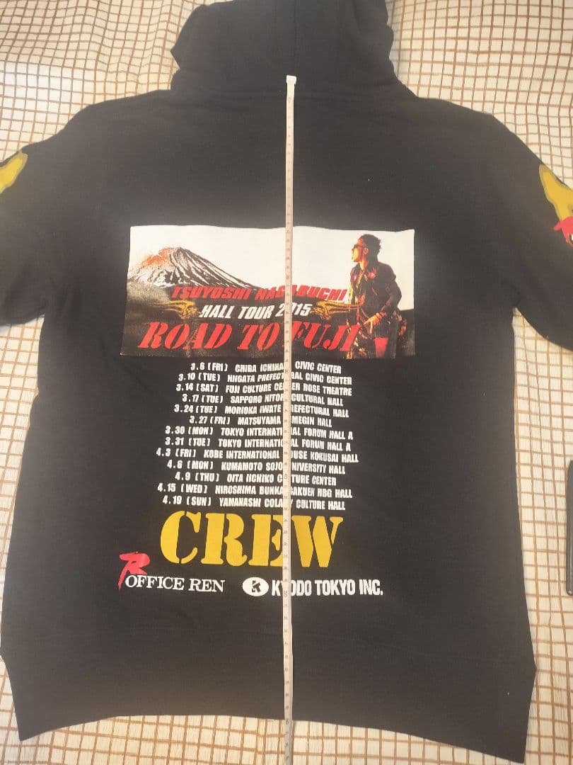 長渕剛　2015 ROAD TO FUJI　パーカー