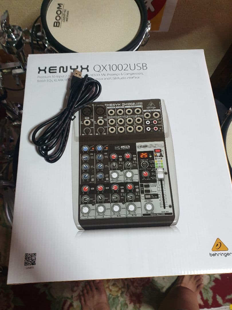 Behringer XENYX QX1002USB オーディオインターフェース