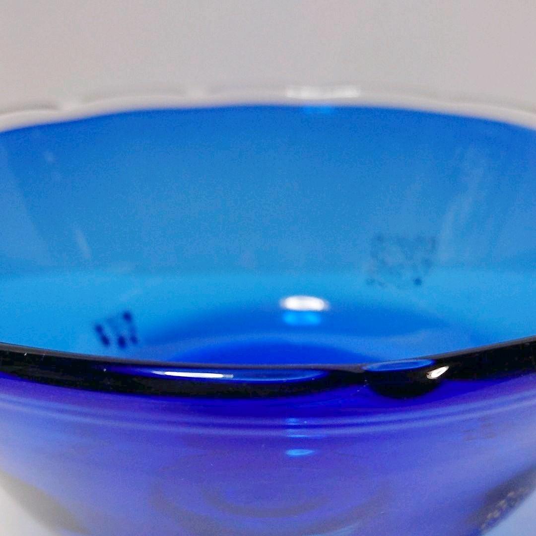 茶道具  義山 菓子鉢  瑠璃草  上野良樹