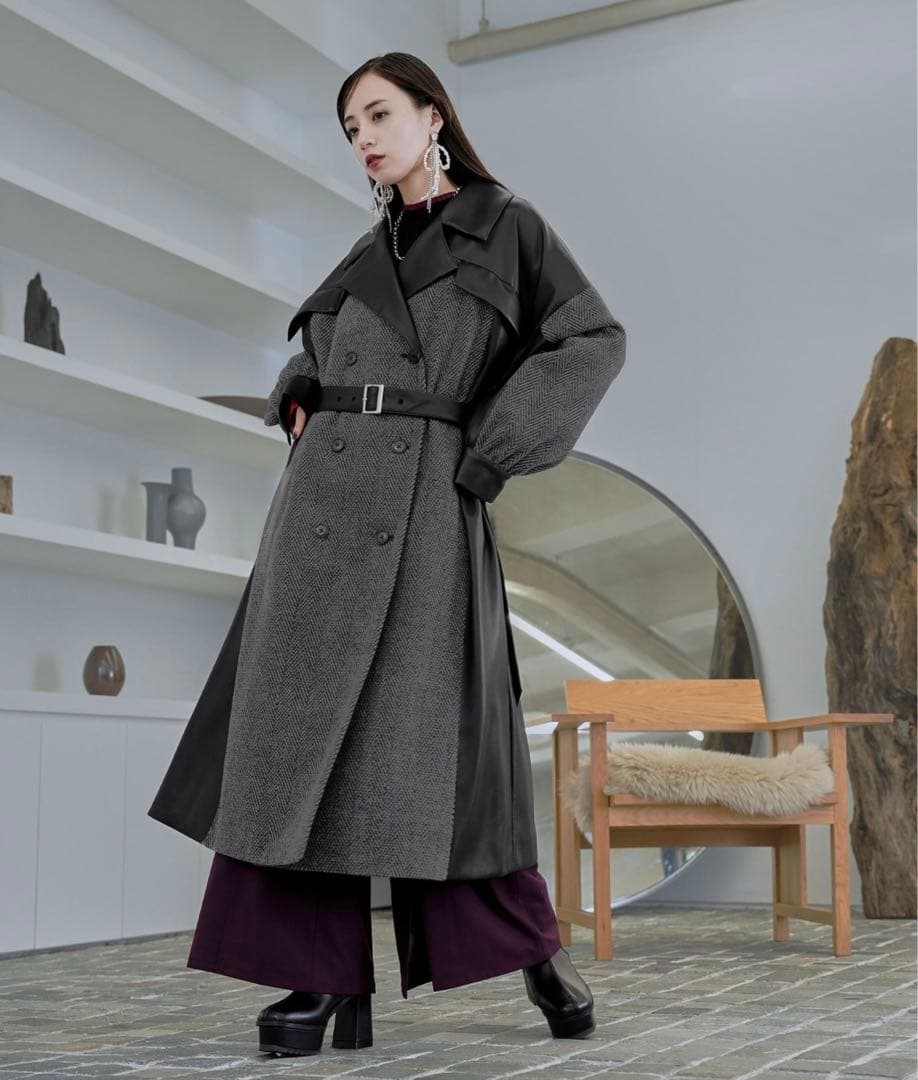 HARE ウーリーテックイソザイキリカエコート