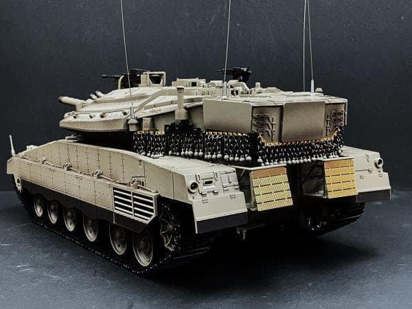 技術基準適合証明済 ヘンロン 1/16 イスラエル メルカバ Mk IV