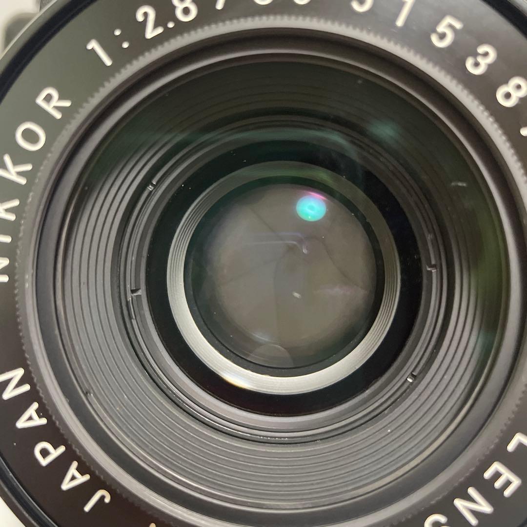 フィルムカメラ PLAUBEL makina67 NIKKOR 1:2.8 80mm