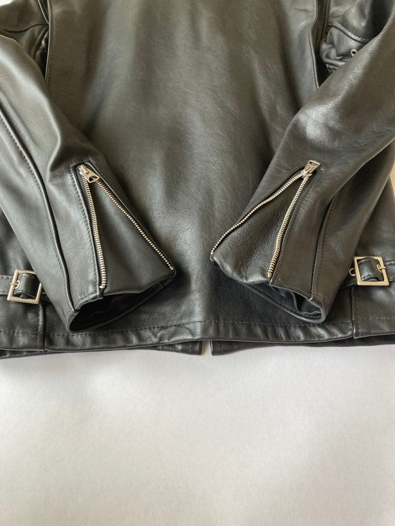 dogdog Schott 643 38 美品シングルライダースジャケット