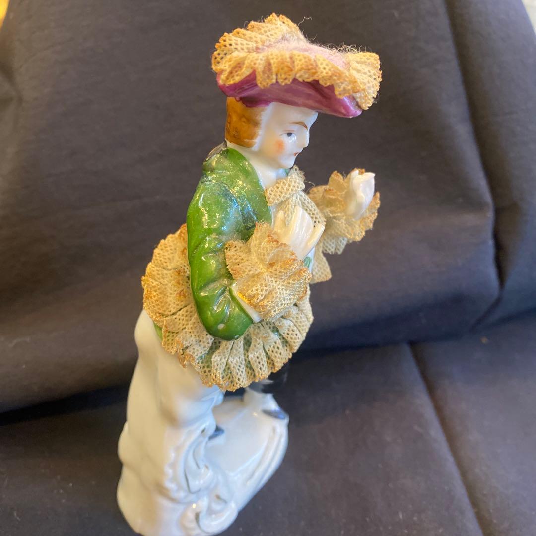 フランスアンティーク　レースドール