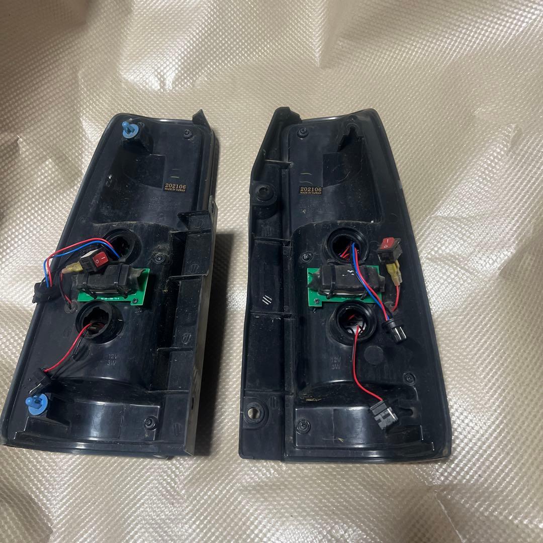 LEDテールランプ クリア・ブラック ジムニーJB23エムブロ