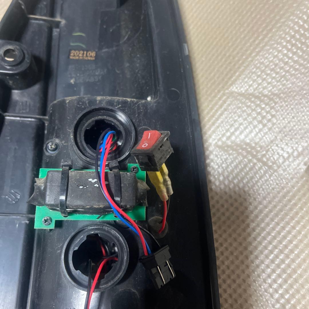 LEDテールランプ クリア・ブラック ジムニーJB23エムブロ