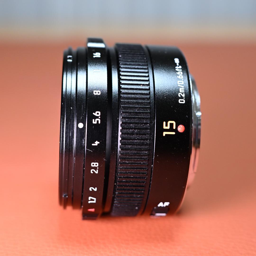 レンズ(ズーム) LEICA DG SUMMILUX 15mm/F1.7ASPH.H-X015-K