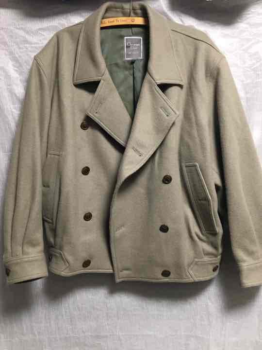 9*様 美品 dior メルトン モーターサイクルジャケット L カーキ