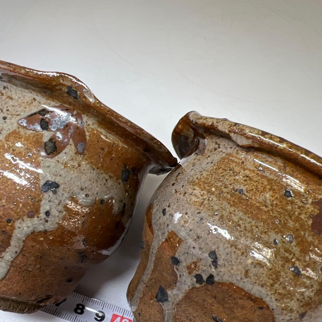 古唐津　絵唐津向付5客　口径約10㎝　東Y7-1112☆2Fトヒコ