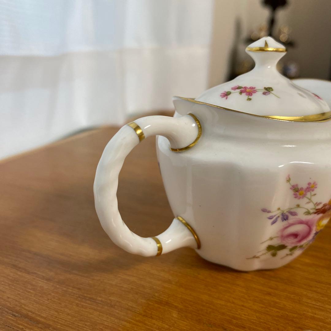 ロイヤルクラウンダービー ダービー ポジー　ミニチュア　ティーセット