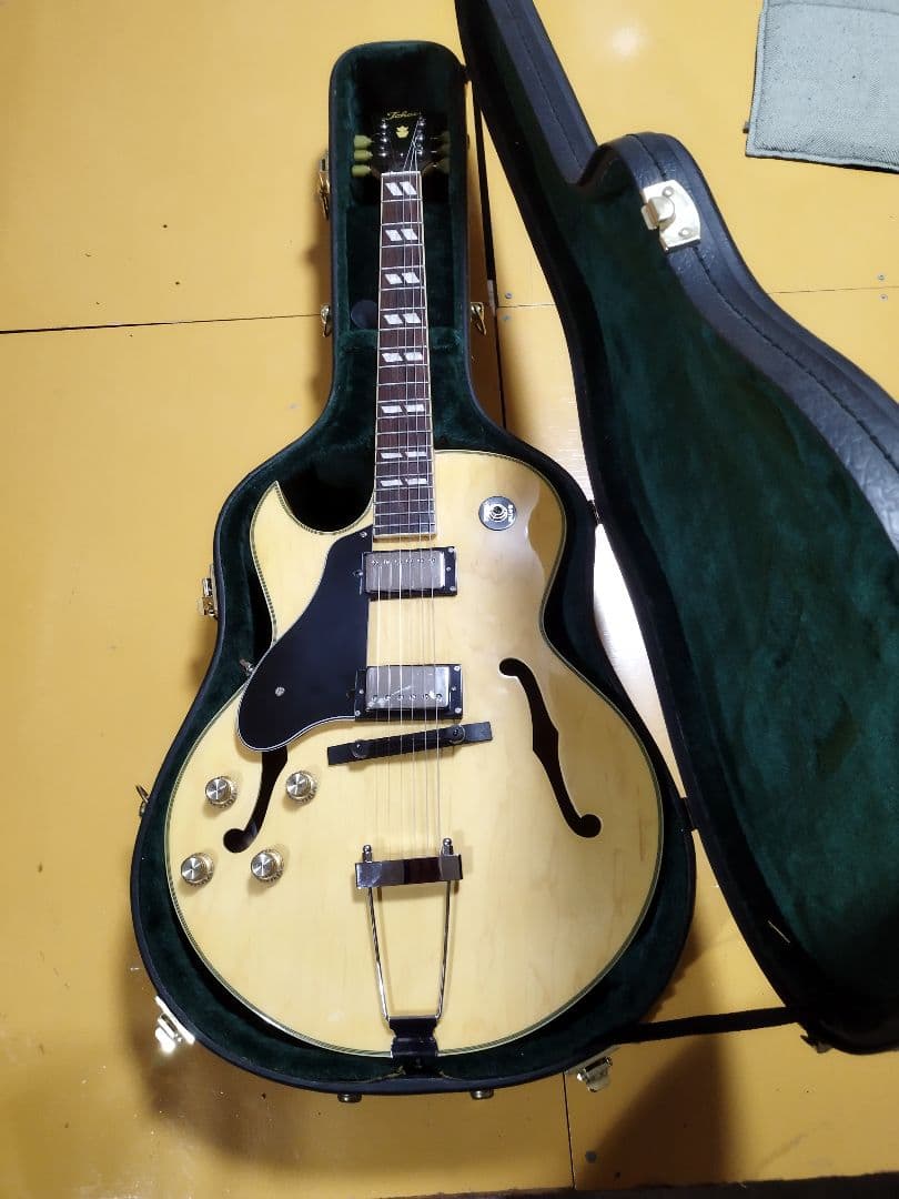 トーカイ　フルアコ　ES-175　ハードケース　レフティ　希少　右用ナットおまけ