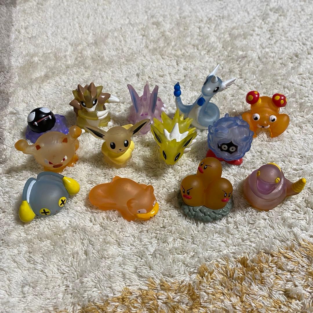 初期ポケモンゆび人形 約200体⭐︎クリアや人間キャラあり⭐︎大量まとめ売り