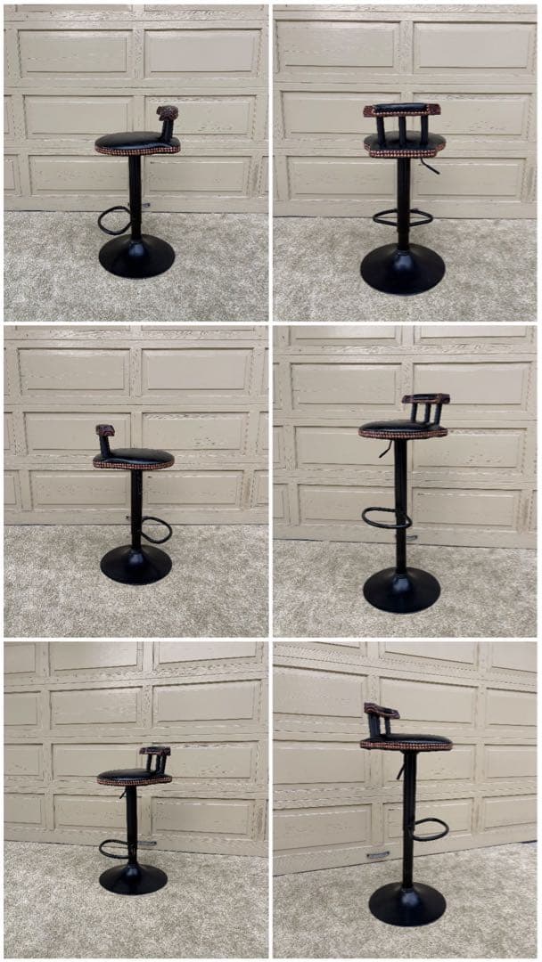 アンティーク調 バーチェア／カウンターチェア／ハイチェア