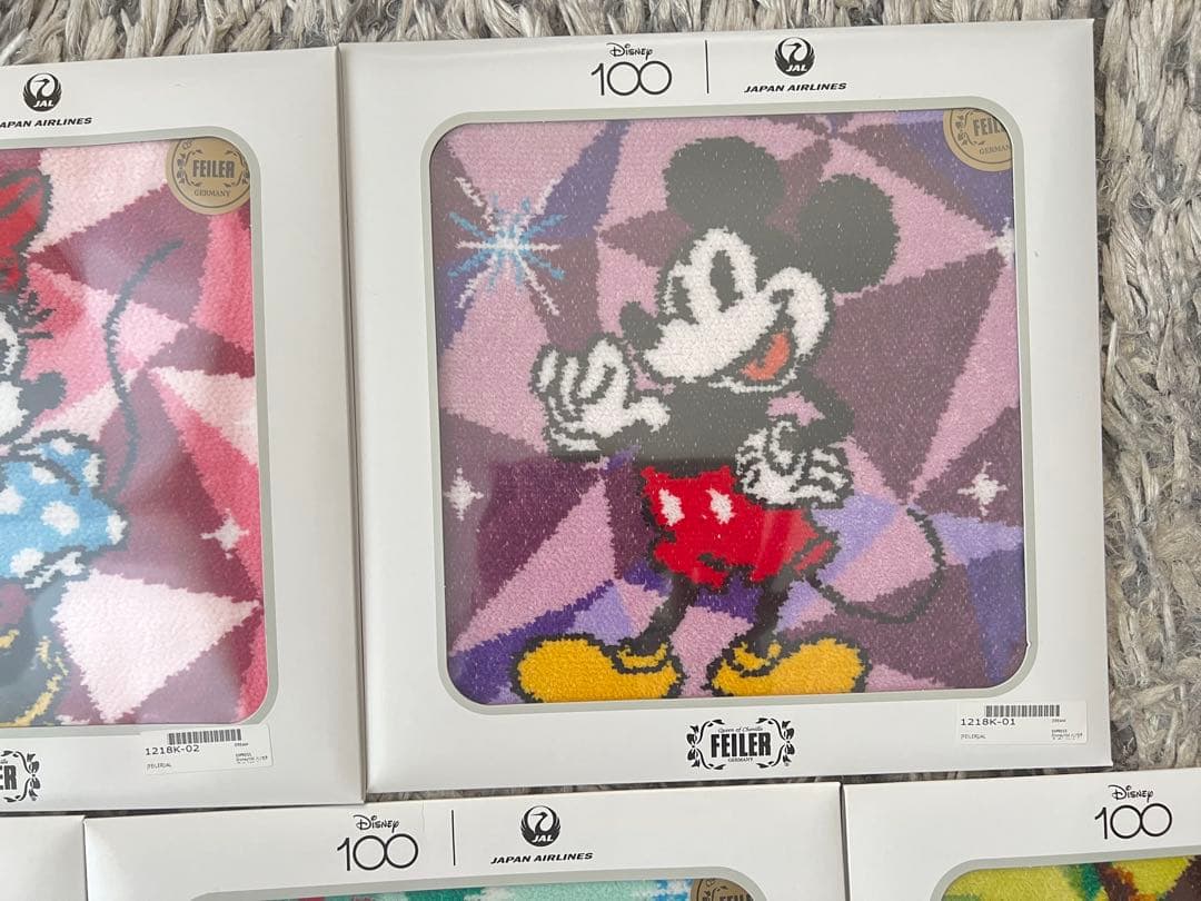 JAL ディズニー　限定　フェイラー　ハンカチ