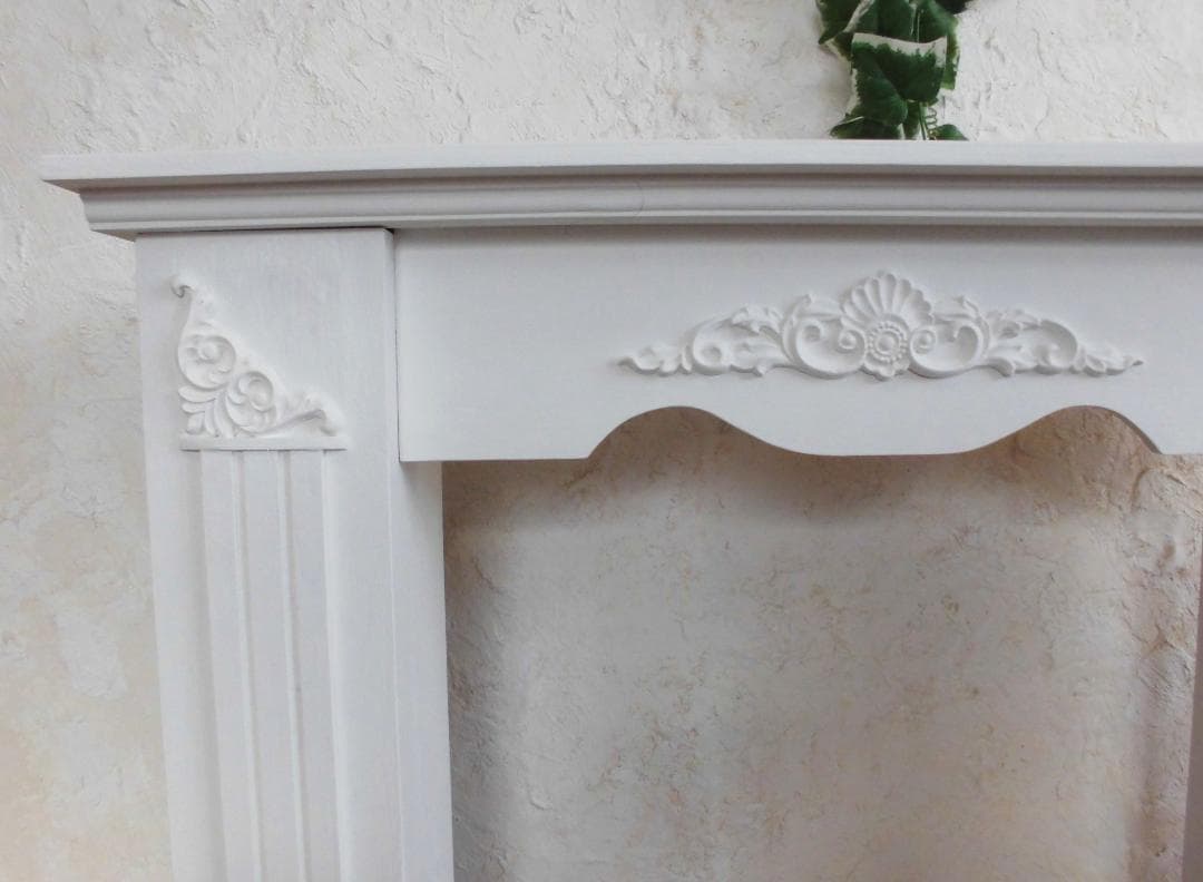 マントルピースB型W80W80D20送料込 組立型 アンティークフレンチ家具