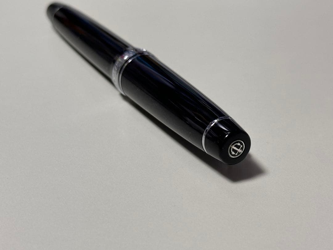 セーラー万年筆 プロフェッショナルギアΣ F字幅 銀 ブラック