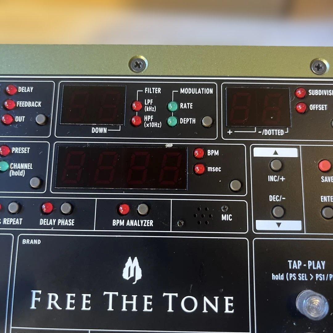 Free The Tone FT-2Y Flight Time デジタルディレイ