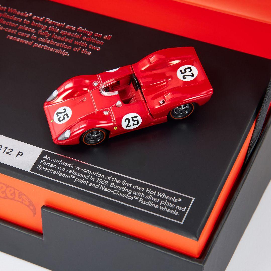 ミニカー Hot Wheels x Ferrari Heritage Set