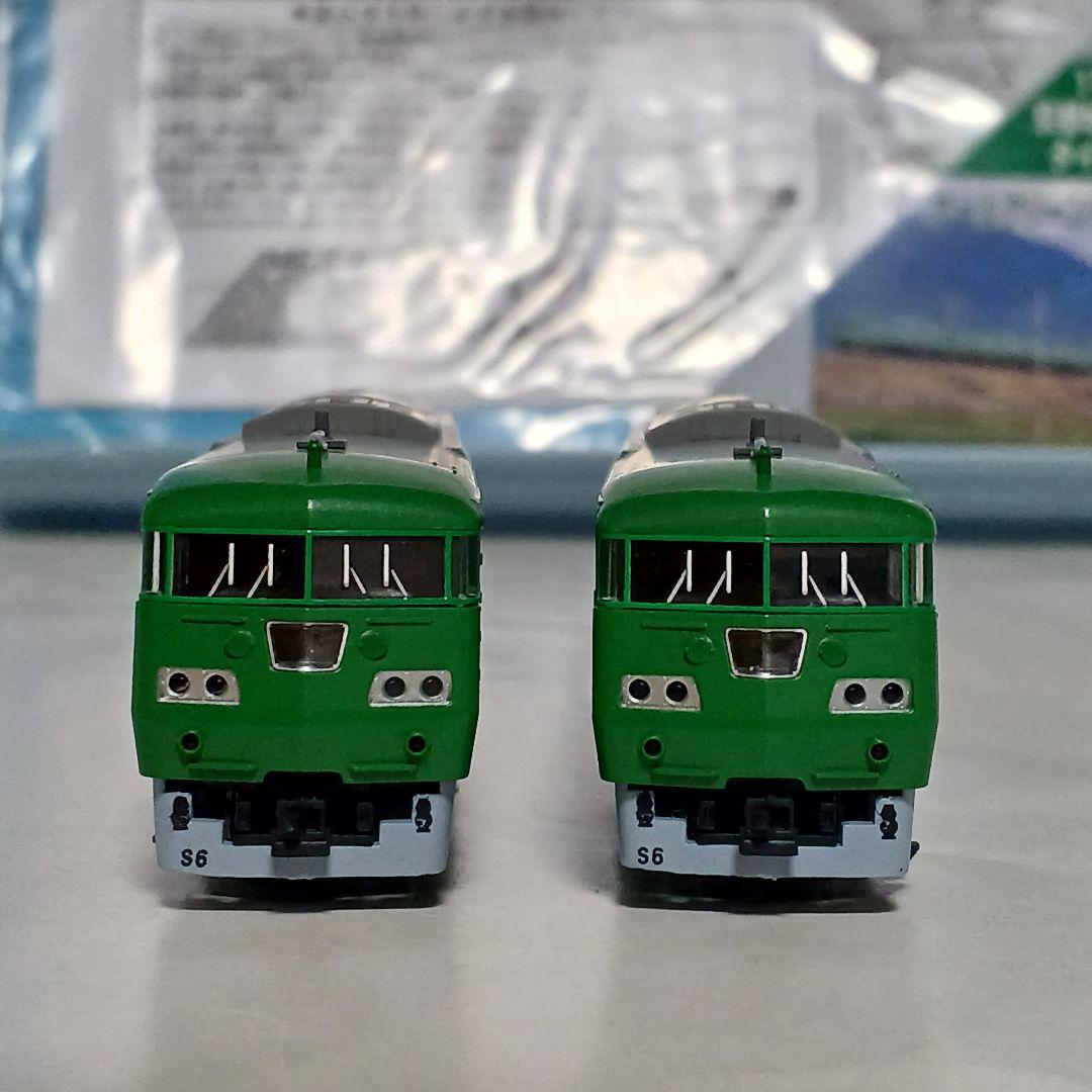 マイクロエース 117系-300(抹茶色) 6両セット パンタグラフ加工品