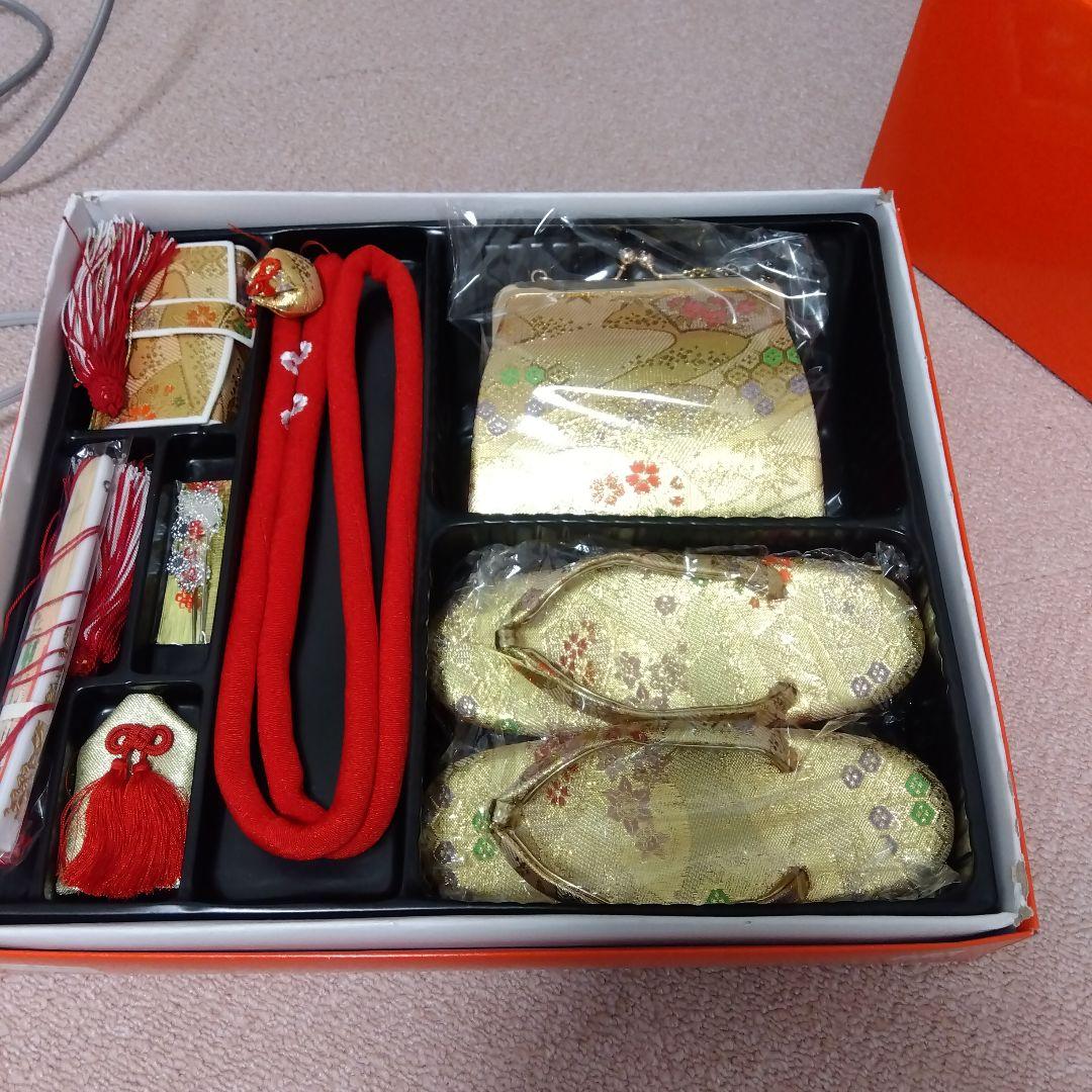 七五三　結び帯 箱せこセット ★大寸七歳★