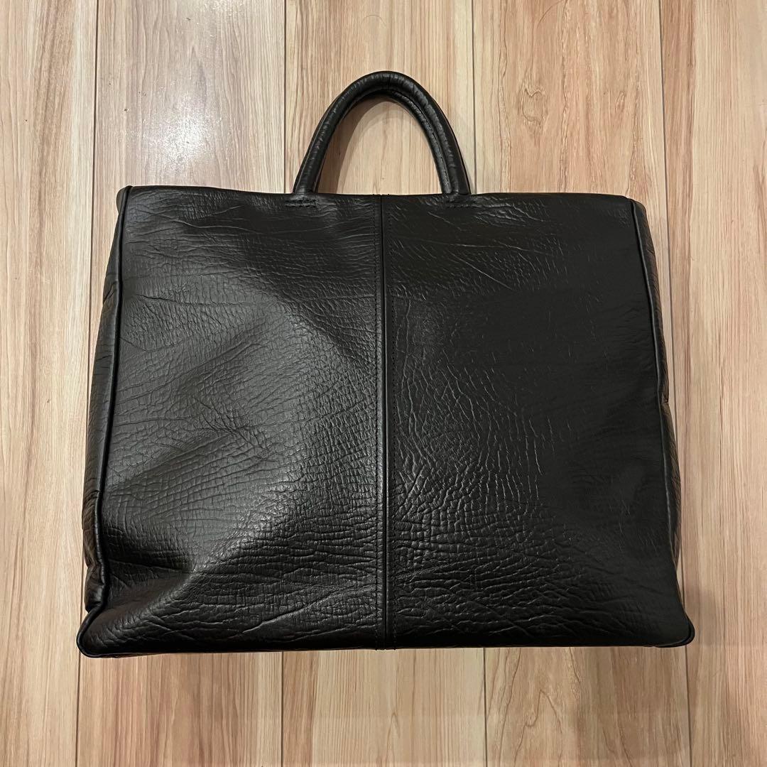 【M＋ エムピウ テネラ ブラック】　レザーバッグ　鞄