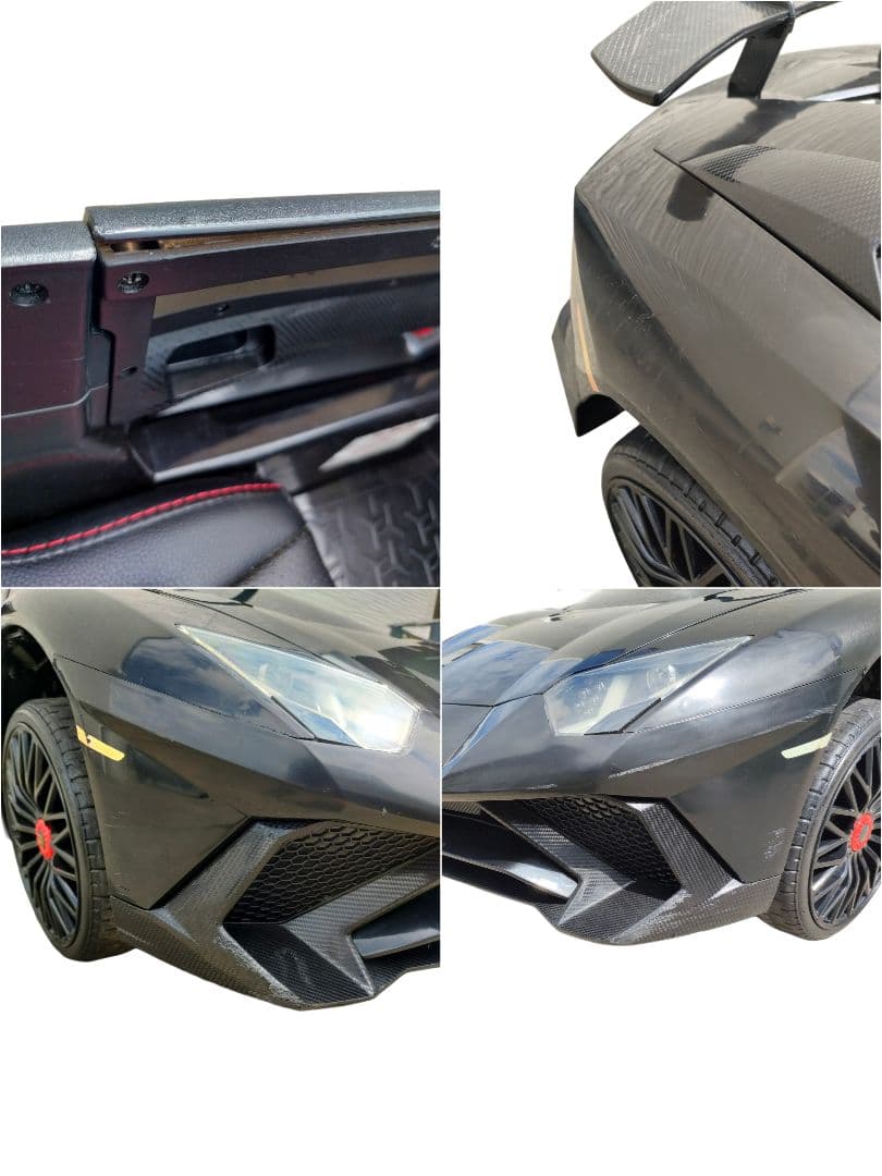 電動乗用玩具 ランボルギーニ アヴェンタドール SV ロードスター 子供用