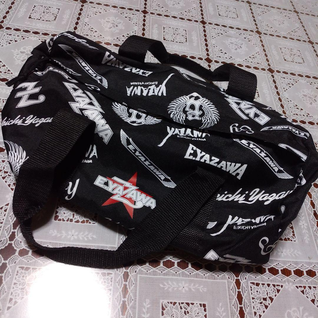 ☆矢沢永吉☆オールロゴ入りミニボストンバッグ/ドラムバッグ