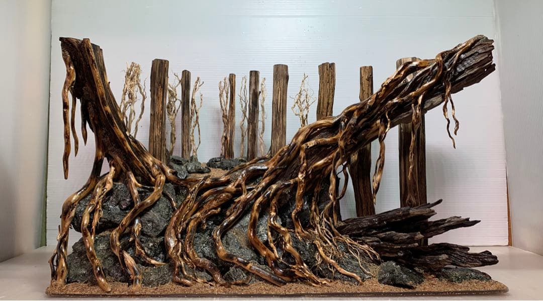 水槽用流木 水生植物。魚の水槽、水草 用の流木。流木 アクアリウム 。盆栽流木