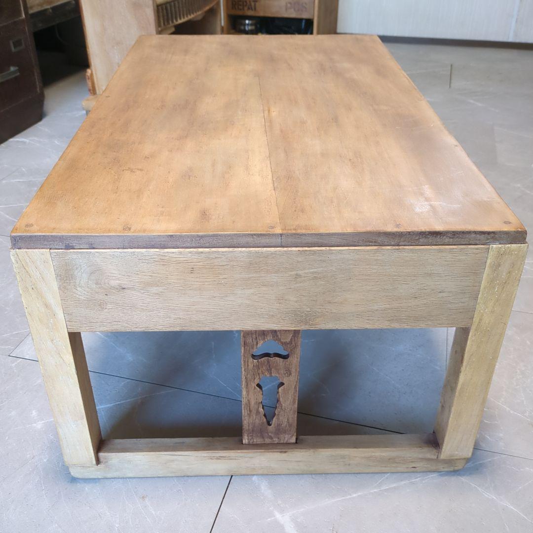 アンティーク文机　花台　飾り台　サイドテーブル　古道具