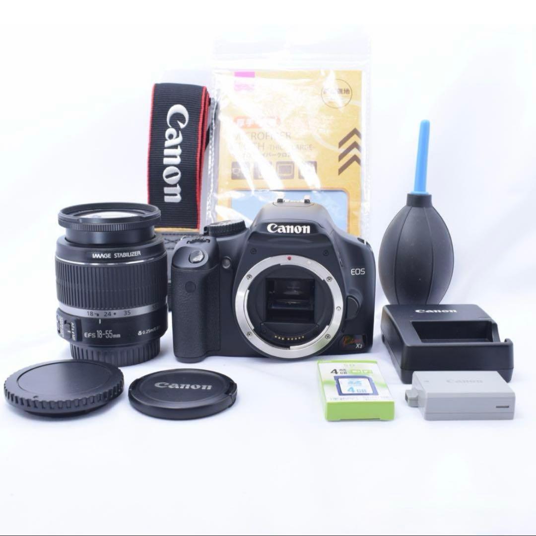 ✨一眼レフデビュー✨Canon EOS Kiss X2 レンズセット☘️大人気