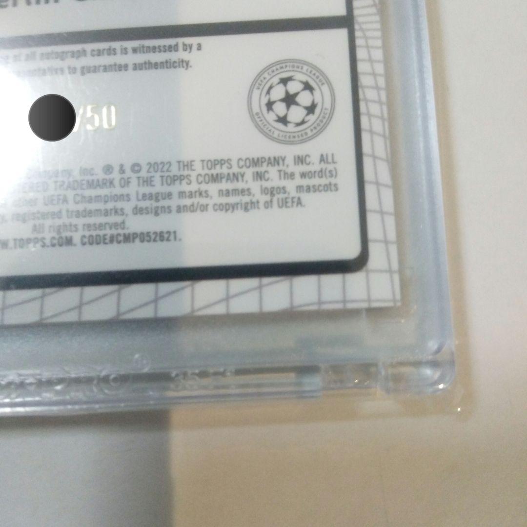 topps カマヴィンガ直筆サインカード